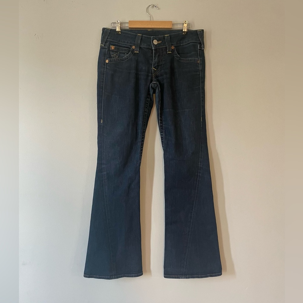 True Religion Joey Twisted Flare Jeans